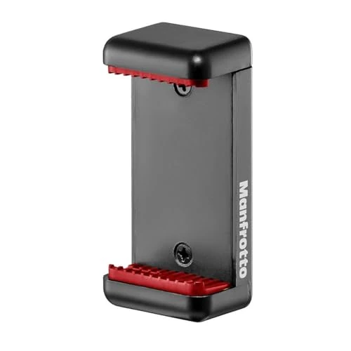 Zeitlich begrenztes Angebot: Manfrotto MCLAMP, universelle Smartphone-Halterung mit Gewindeanschlüssen, für iPhones, mit oder ohne Hülle, zusammenklappbar, kompakte Größe, geeignet für Vlogging, Schwarz von 9.89 € auf 7.99 € (19% Rabatt)