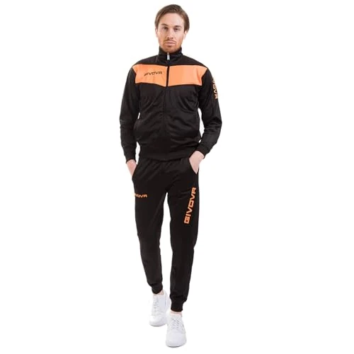 Offerta a tempo: GIVOVA TUTA VISA FLUO TRIACETATO NERO/ARANCIO FLUO Tg. 2XL - 14% da 19.90 € a 17.20 €