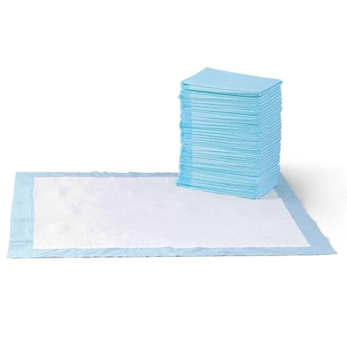 Limited-time offer: Amazon Basics Leak-Proof Dog and Puppy Potty Training Pee Pads with Quick-Dry 5-Layer Design, X-Large Size 28 x 34 Inch, Blue & White, 40-Pack from $20.99 to $20.99 (save 0.00%)