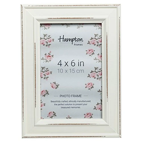 Zeitlich begrenztes Angebot: Hampton Frames | Bilderrahmen PALOMA PAL301946W | 10x15 cm, Weiß, Holz | Glasfront, 30 mm Breite, stehend & hängend | Fotorahmen für Zuhause oder Büro von 9.99 € auf 9.99 € (0.00% Rabatt)