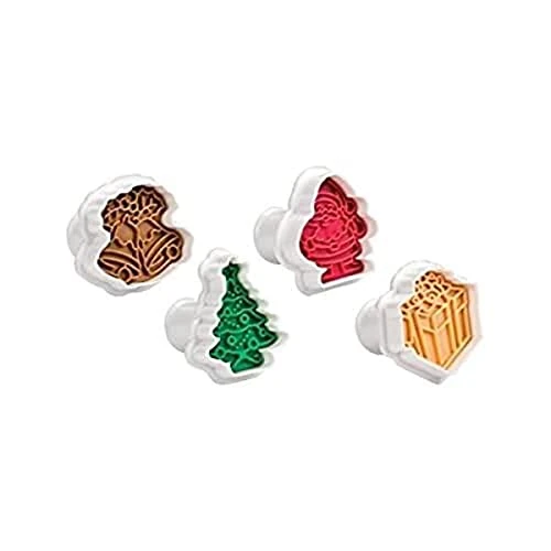 Offerta a tempo: Tescoma 630857 Tagliabiscotti Delicia con Stampa Natalizia, 4 Pezzi - 37% da 14.99 € a 9.45 €