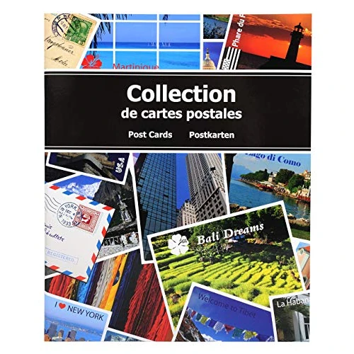 Oferta limitada: Exacompta 96115E Premium - Álbum de recortes para tarjetas postales (formato vertical, capacidad para 200 tarjetas postales, 50 páginas para 4 tarjetas postales), multicolor de 23.98 EUR a 18.70 EUR (ahorro 22%)