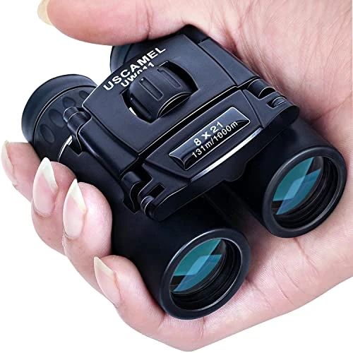 Offerta a tempo: USCAMEL Binocolo Professionale Compatto, 8x21 Mini Binocolo — 29% da 27,99 € a 19,99 €