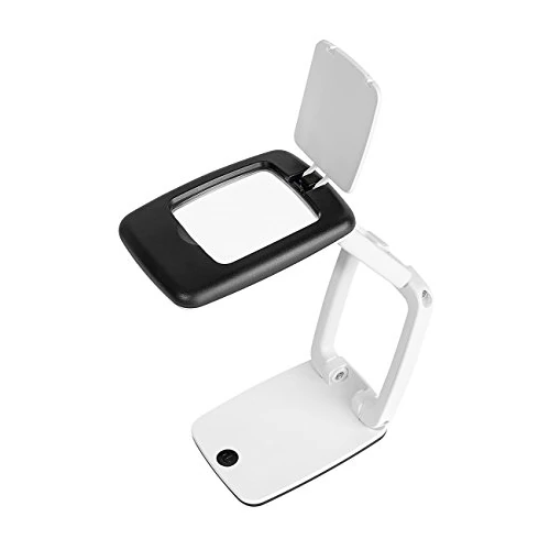 Offerta a tempo: Wedo Pocket 27175101 Lente da Tavolo con LED, Nero - 0.00% da 21.66 € a 21.66 €
