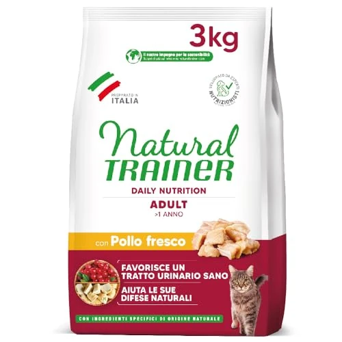Oferta limitada: Natural Trainer - Pienso para Gatos Adultos con Pollo - 3kg de 23.98 EUR a 23.98 EUR (ahorro 0%)