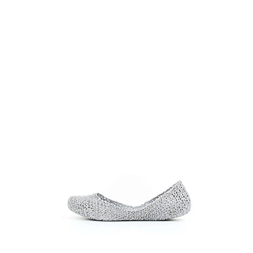 Limited-time offer: Melissa Campana Papel 20, Women’s Closed Toe Ballet Flats, Silver (Silver Glitter 50711), 6 UK (39 EU) from 60.99 GBP to 60.99 GBP (save 0%)