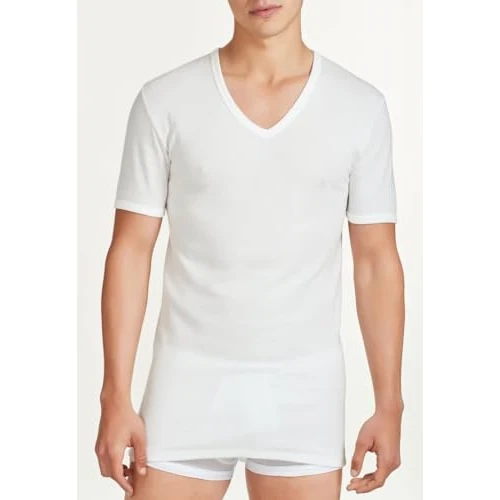 Offre limitee: RAGNO 3 Maillots Laine mérinos / Coton sur la peau (Art.sintonia 65458) Col V Blanc Laine Tailles 3-4 - 5-6 - 7-8, Laine blanche., 48 de 66.74 EUR a 66.74 EUR (economie 0%)