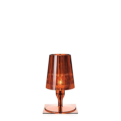 Offre limitée : Kartell Take, Lampe de table, Ambre de 132.00 € à 132.00 € (0.00% de remise)