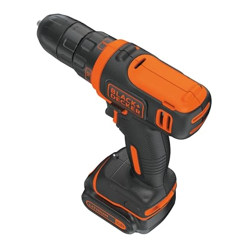 Limited-time offer: Black+Decker Li-Ion Ultra-Kompakt-Bohrer (Kleiner Akkuschrauber mit ergonomischem Softgriff und LED-Arbeitslicht für Bohr- und Schraubanwendungen, 1 x Akku-Bohrschrauber Li-Ion 10.8 V) BDCDD12 from 63.62 GBP to 63.62 GBP (save 0%)