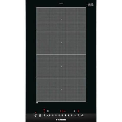 Limited offer: Siemens EX375FXB1E iQ700 Autarkes Induktions-Kochfeld, Glasskeramik, 30 cm knits, Facets-Design from 377.04 EUR to 377.04 EUR (save 0%)