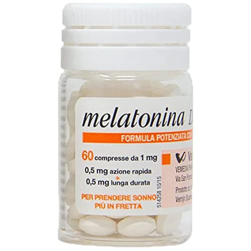 Offerta a tempo: vemedia Melatonina Dispert, Riposo Migliore, Per Prendere Sonno Più In Fretta, A Base Di Melatonina E Arricchito Con Vitamine, color Bianco, 60 Unità - 25% da 6.09 € a 4.58 €