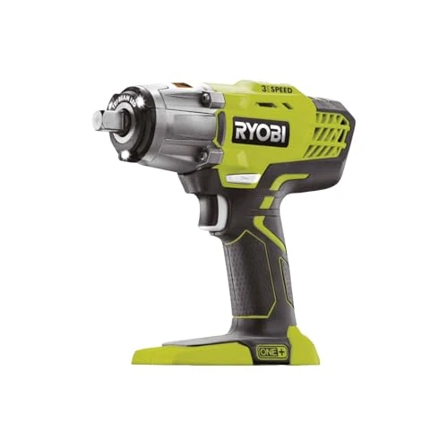 Limited-time offer: RYOBI R18IW3-0 18V ONE+ 3-Speed Cordless Impact Wrench (Battery & Charger Excluded) from 124.00 £ to 124.00 £ (save 0.0%)