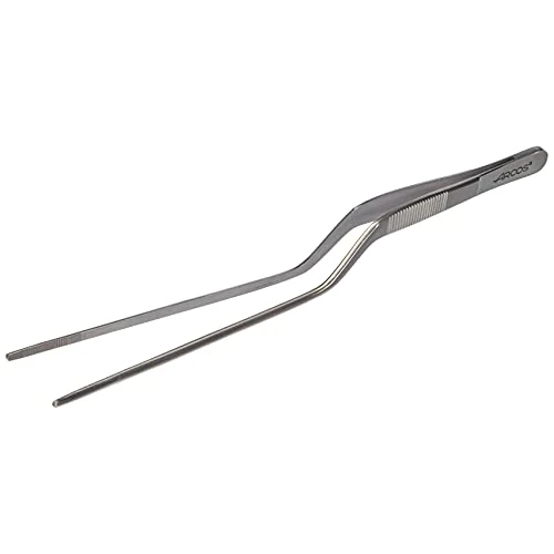 Offerta a tempo: ARCOS Pinze per Impiattare in Acciaio Inossidabile 200 mm – Utensile da Cucina Professionale per Presentazione di Piatti – Colore Argento - 27% da 11.97 € a 8.69 €