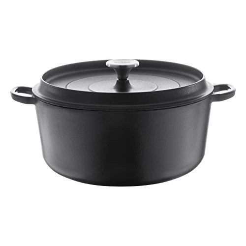 Offerta a tempo: Berndes Casseruola con coperchio in Ghisa Nera, 20 cm, 2.7 Litri, Cast Iron - 46% da 84.87 € a 45.97 €
