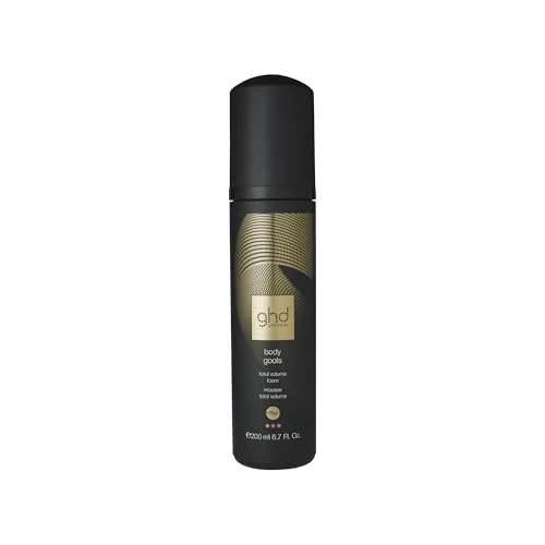 Zeitlich begrenztes Angebot: ghd body goals - total volume foam: Leichtes Haarstyling-Mousse, für professionelles Volumen, mit Hitzeschutz, langanhaltende Ergebnisse, für alle Haartypen; 200 ml von 19.20 € auf 19.20 € (0.00% Rabatt)