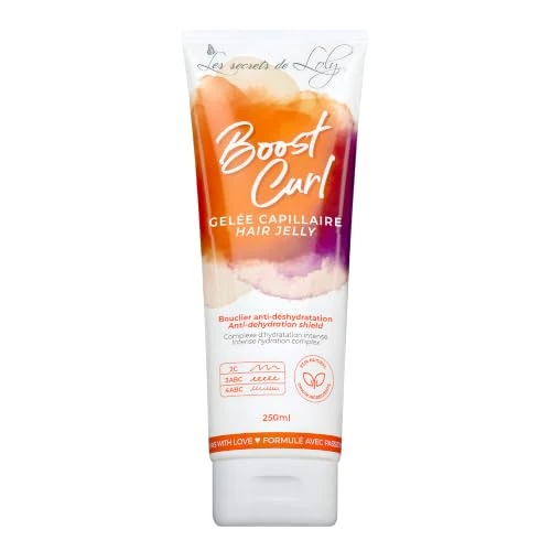 Offre limitée : Les Secrets de Loly Boost Curl Gelée coiffante 250 ml | Hydratation & définition des boucles, Cheveux ondulés, bouclés et frisés, 97% d'origine naturelle de 19.39 € à 19.39 € (0.00% de remise)