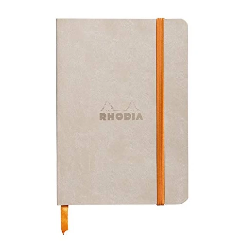 Oferta limitada: RHODIA 117305C - Carnet Souple Beige - A6 - Ligné - 144 pages - Papier Clairefontaine Ivoire 90 g/m² - Marque-Page, Fermeture Élastique - Couverture Simili Cuir - Collection Rhodiarama de 17.39 € a 17.39 € (ahorro 0.00%)