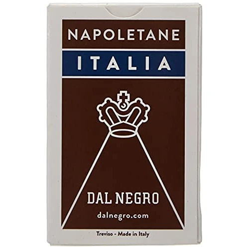 Oferta limitada: Dal Negro - Napoletane Italia-Estuche Marrón Cartas de Juego Regionales, Multicolor, de 3 a 99 años, 010069 de 3.71 € a 3.71 € (ahorro 0.00%)