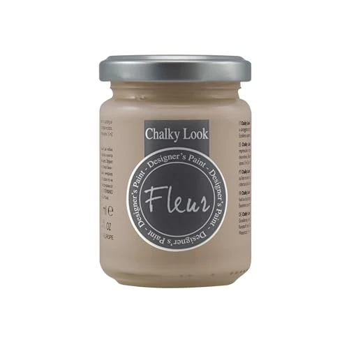 Fleur Paint 12013 – Mineralfarbe (auf Wasserbasis, 130 ml Farbe James Taupe