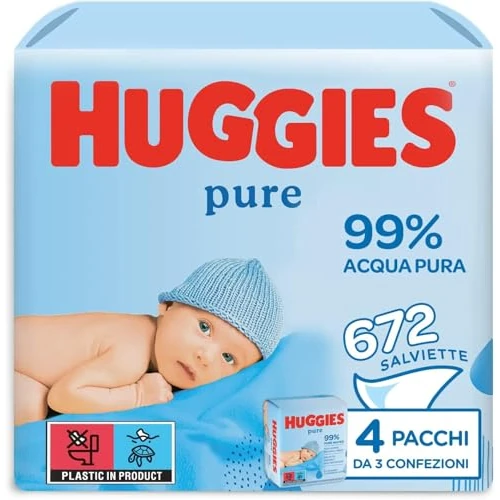 Oferta ograniczona: PURE chusteczki dla niemowląt 4 x 168 sztuk z 100.93 PLN na 100.93 PLN (zniżka 0%)