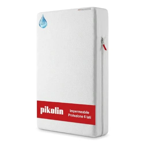 Offerta a tempo: PIKOLIN Coprimaterasso Singolo Impermeabile 105 x 190/200 cm Ipoallergenico, Traspirante e Lavabile - Protettore di Materasso con Cerniera e Chiusura di Sicurezza, Antirestringimento - 0.00% da 39.70 € a 39.70 €
