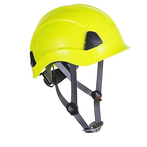 Offerta a tempo: Portwest PS53 Casco di Sicurezza Leggero per Lavori in Altezza, Giallo - 43% da 33.94 € a 19.36 €