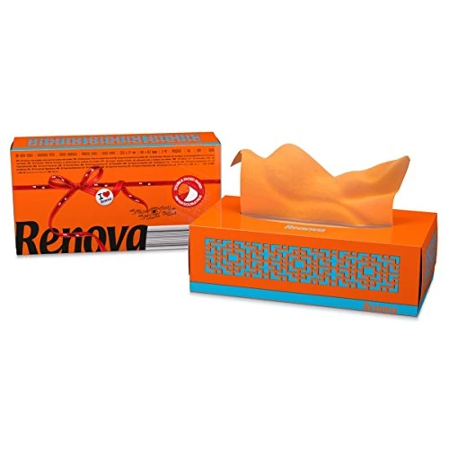 Renova Facial Tissues Red Label Oranges – 80 Tissues