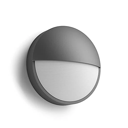 Offerta a tempo: Philips Lighting Capricorn Lampada LED da Parete, Giardino ed Esterni, 6W, Nero - 45% da 48.32 € a 26.49 €