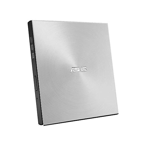 ASUS SDRW-08U7M-U external ultraslim 8X DVD writer, Bundle 2 pcs M DISC, Mac Compatible, 13.9mm Ultraslim, M-DISC support, Disc Encryption, Unlimited Webstorage(12 months), NERO Backitup, E-Green