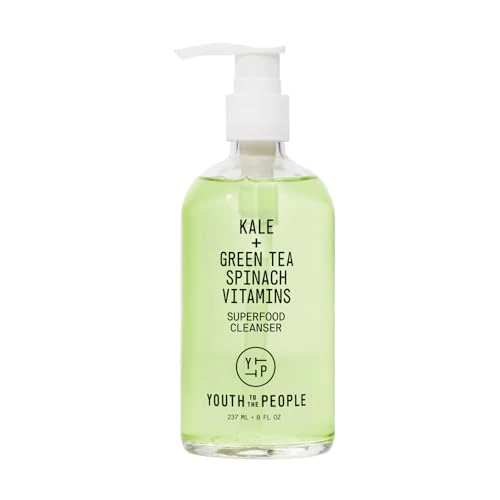 Oferta limitada: Youth To The People Superfood Cleanser, limpiador hidratante, 237 ml | Kale, té verde y espinaca, espuma con pH equilibrado, desmaquillante suave para piel sensible de 39.90 € a 38.90 € (ahorro 3%)