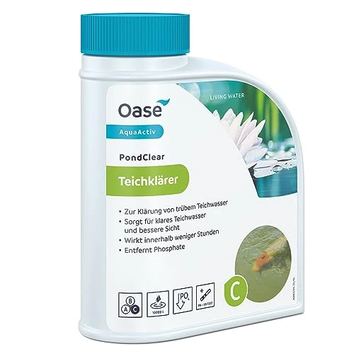 Offre limitée : OASE AquaActiv PondClear 43140 Clarificateur de bassin 500 ml de 24.58 € à 18.27 € (26% de remise)