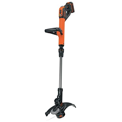 Offre limitee: BLACK+DECKER Coupe-Bordures Sans Fil 18V, Coupe-Bordures Electrique 28 cm avec Batterie 2 Ah, 2 Vitesses, Tête Pivotante 180°, Tube Télescopique et 2 Poignée, Mode Dresse-Bordures, STC1820EPC-QW de 122.15 EUR a 122.15 EUR (economie 0%)
