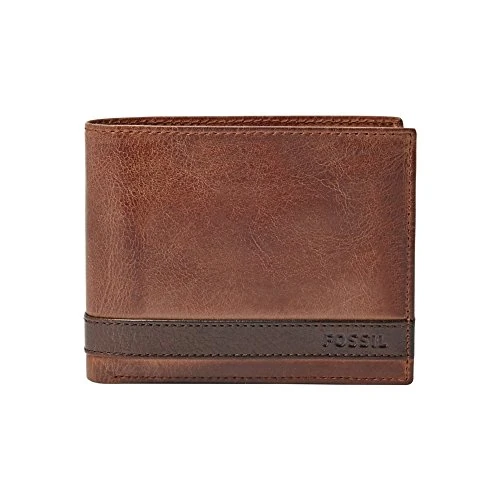 Begrenztes Angebot: Fossil Brieftasche für Herren Quinn, 100% Leder Bifold braun 11,4 cm L x 2,5 cm B x 9,5 cm H ML3653200 von 27.50 EUR auf 27.50 EUR (Rabatt 0%)