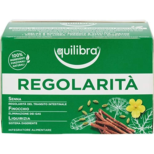 Offerta a tempo: equilibra Integratori Alimentari Tisane, Tisana Regolarità — 33% da 2,99 € a 1,99 €