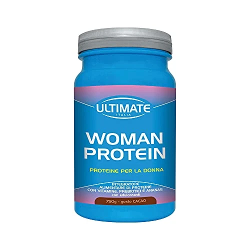 Ultimate Italia - Woman Protein proteine specifiche per donne - 750g - cacao - proteine di soia e albume d'uovo