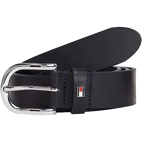 Limited-time offer: Tommy Hilfiger Women's New Danny Belt Ww0ww11590 Belt, Blue, 95 from 45.00 GBP to 26.12 GBP (save 42%)