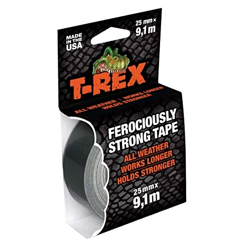 Offerta a tempo: T-REX 152390 Nastro Telato per Riparazioni, 25 mm x 9.1 m - 35% da 7.19 € a 4.69 €