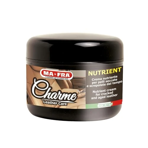 Oferta limitowana: Ma-Fra, Charme Nutrient krem odżywczy i środek do czyszczenia samochodu, oczyszcza skórę wnętrza, przeciwdziała starzeniu się, 150 ml z 58.79 zł na 58.79 zł (oszczędź 0.00%)