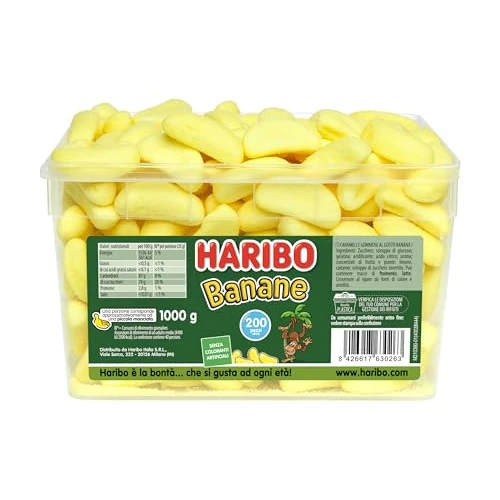 Offerta a tempo: Haribo Banane, Caramelle Gommose — 27% da 10,49 € a 7,71 €
