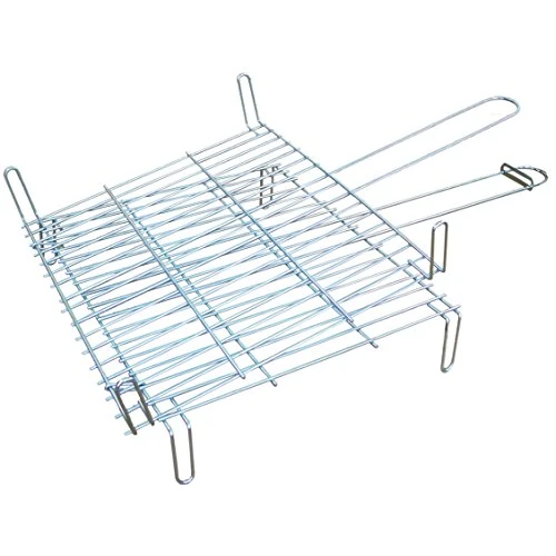 Imex El Zorro - Parrilla doble, medida de asado: 35x35 cm