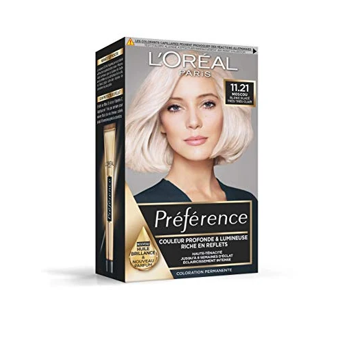 Oferta limitada: L'Oréal Paris Préférence Coloration Permanente 11.21 Moscou Blond Glacé Très Très Clair de 20.17 € a 20.17 € (ahorro 0.00%)