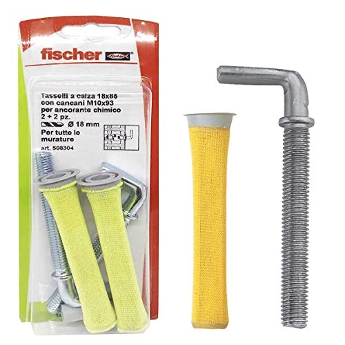Limited-time offer: FISCHER 2 Dowels Sock 16 X 10 X 85 with Cancano 93 from 6.56 £ to 6.56 £ (save 0.00%)