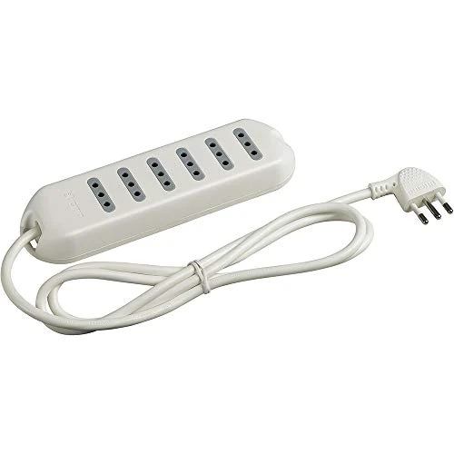 BTICINO – 6-socket block white
