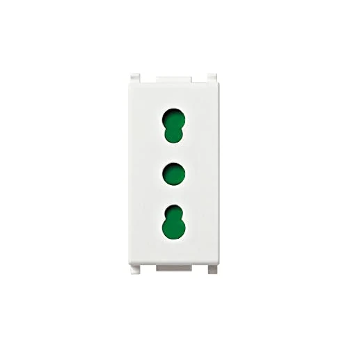Offerta a tempo: VIMAR 0T14203 Plana Bpresa SICURY 5 Pezzi, 2P+T 16 A 250 V~ Standard Italiano Tipo P17/11, Bianco - 28% da 37.40 € a 27.00 €