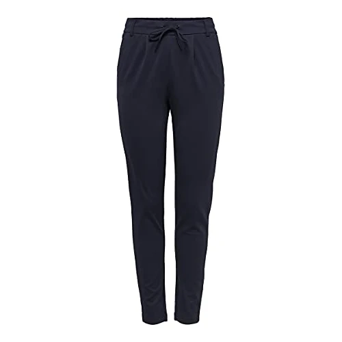 ONLY Women's Onlpoptrash Easy Colour Pnt Noos Trousers, Blue (Night Sky), L/L32
