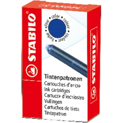Offerta a tempo: STABILO - Cartuccia per Penna Roller/Stilografica - Refill - 41% da 5.54 € a 3.29 €