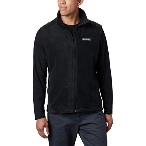 Offre limitée : Columbia Gilet Steens Mountain pour homme, Noir, 2X Tall de 56.44 € à 56.44 € (0.00% de remise)