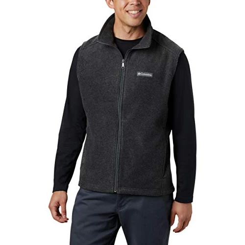 Limited-time offer: Columbia Men's Steens Mountain Vest Fleece, Charcoal Heather, 5X from 32.90 GBP to 32.90 GBP (save 0%)