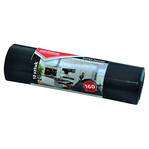 Offerta a tempo: Office Products 22022242-05 - Sacchetti per la spazzatura, 160 l, 10 pezzi, extra forti, in LDPE - 0.00% da 9.39 € a 9.39 €