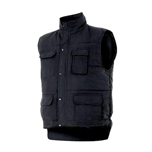 Offerta a tempo: Velilla Serie 108 - Gilet multitasche trapuntato (Taglie XL) colore Nero - 18% da 27.91 € a 22.97 €